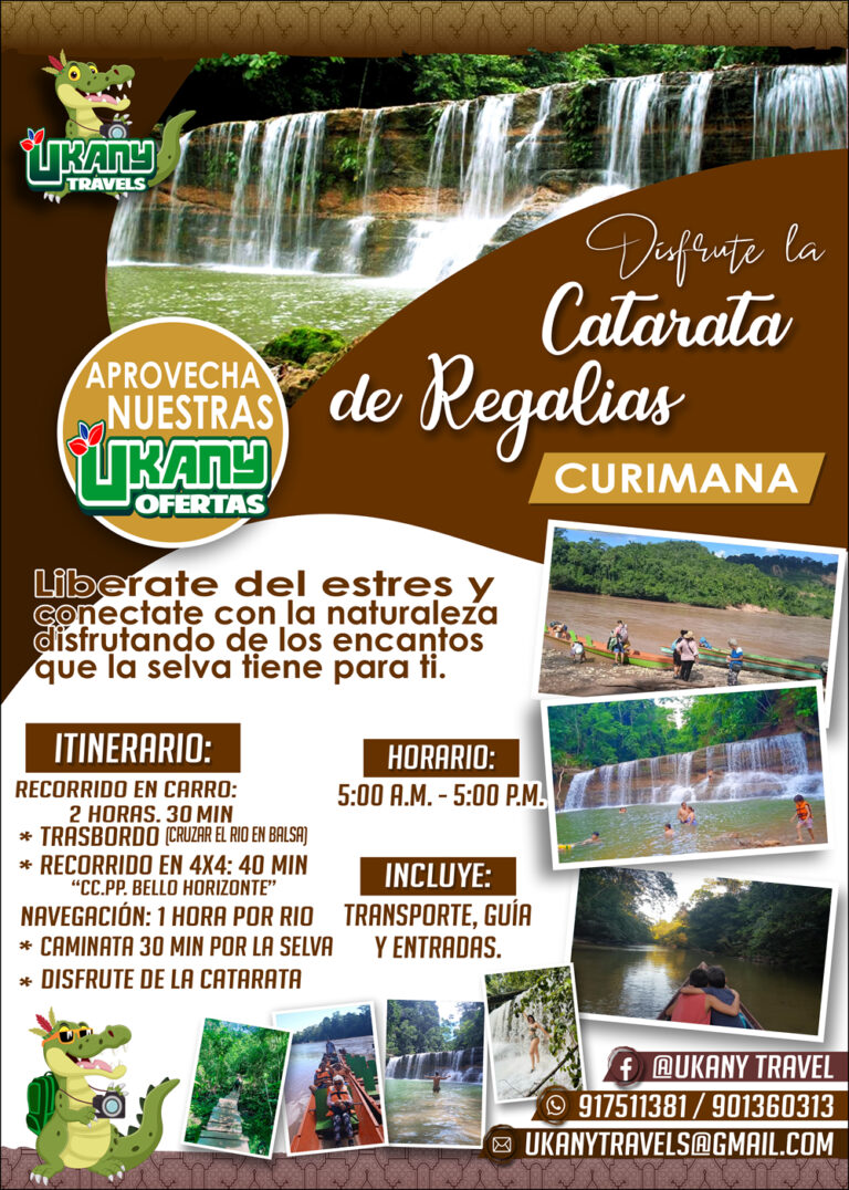 Des Regalias Tour Catarata de Regalias – UKANY TRAVEL